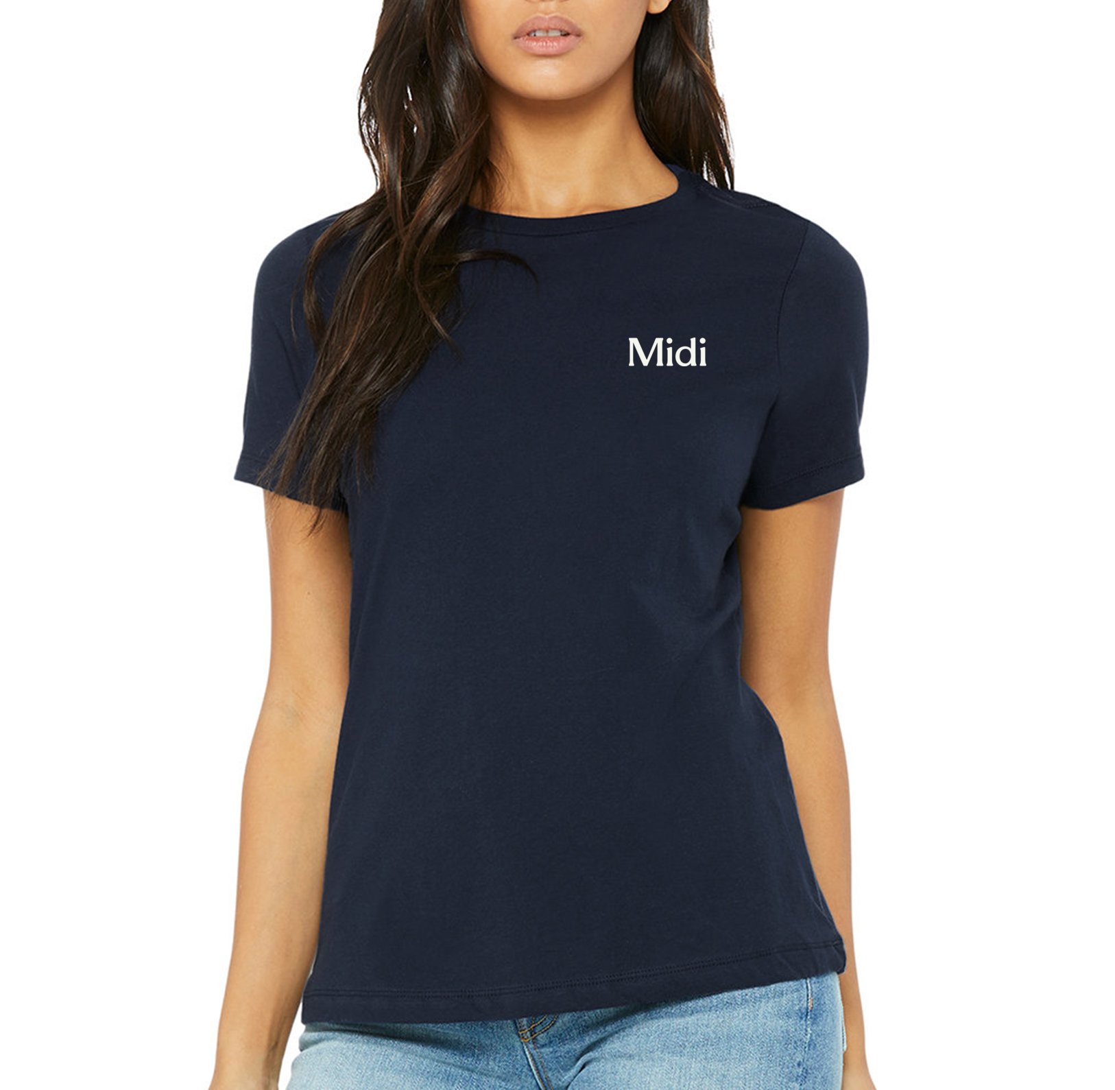 Midi Blue Women's T-Shirt – Midi Swag